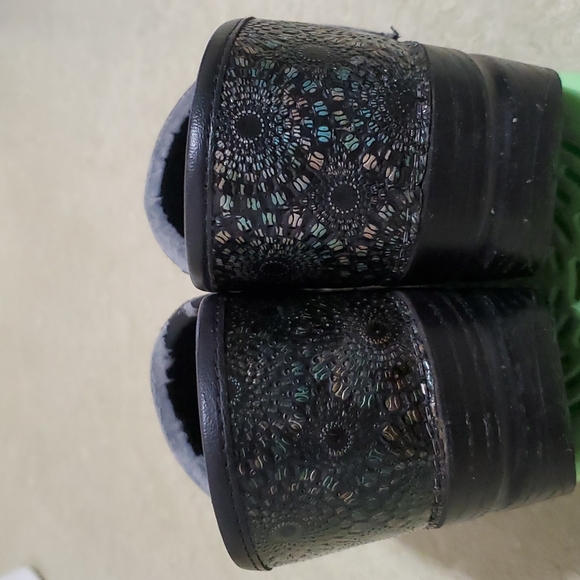 Dansko Professional Metallic Embossed Medallion Clog - Picture 2 of 5